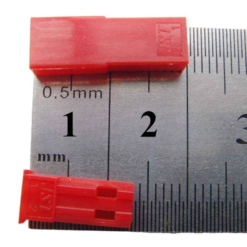 Lot de 50 connecteurs JST 2P mâles et femelles + terminaux pour batterie RC