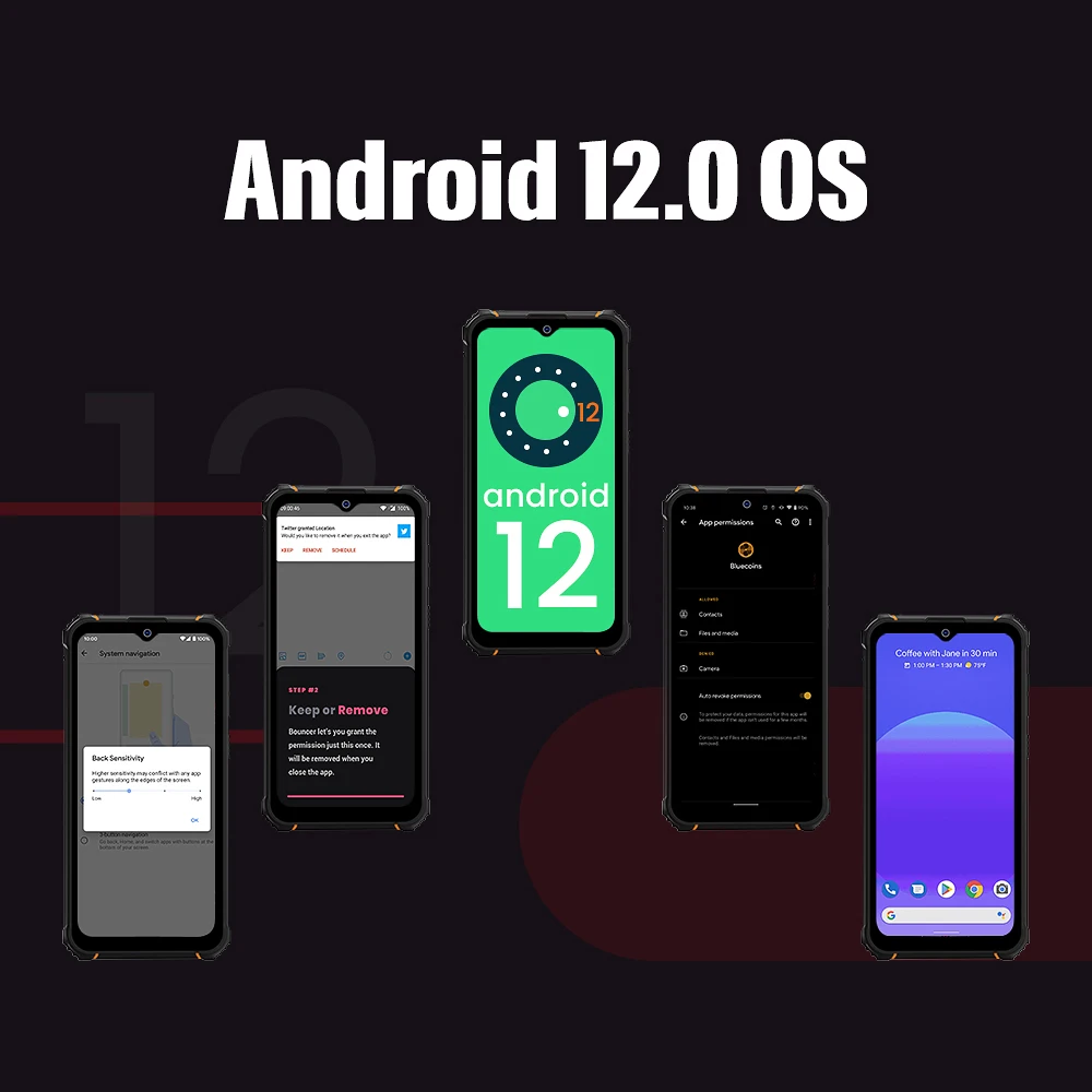 HOTWAV-teléfono W10 Pro, 15000mAh, 6GB + 64GB Android 12, 6,53 pulgadas, 20MP
