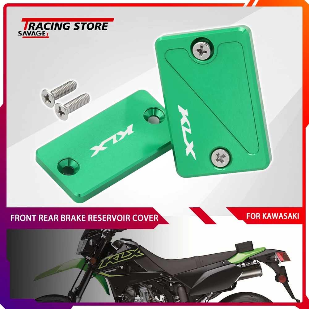 

Front Rear Brake Reservoir Cover For KAWASAKI KLX300SM KLX 230 230S/SE 250S/SF 150L Motorcycle Accessories Oil Fluid Parts Cap