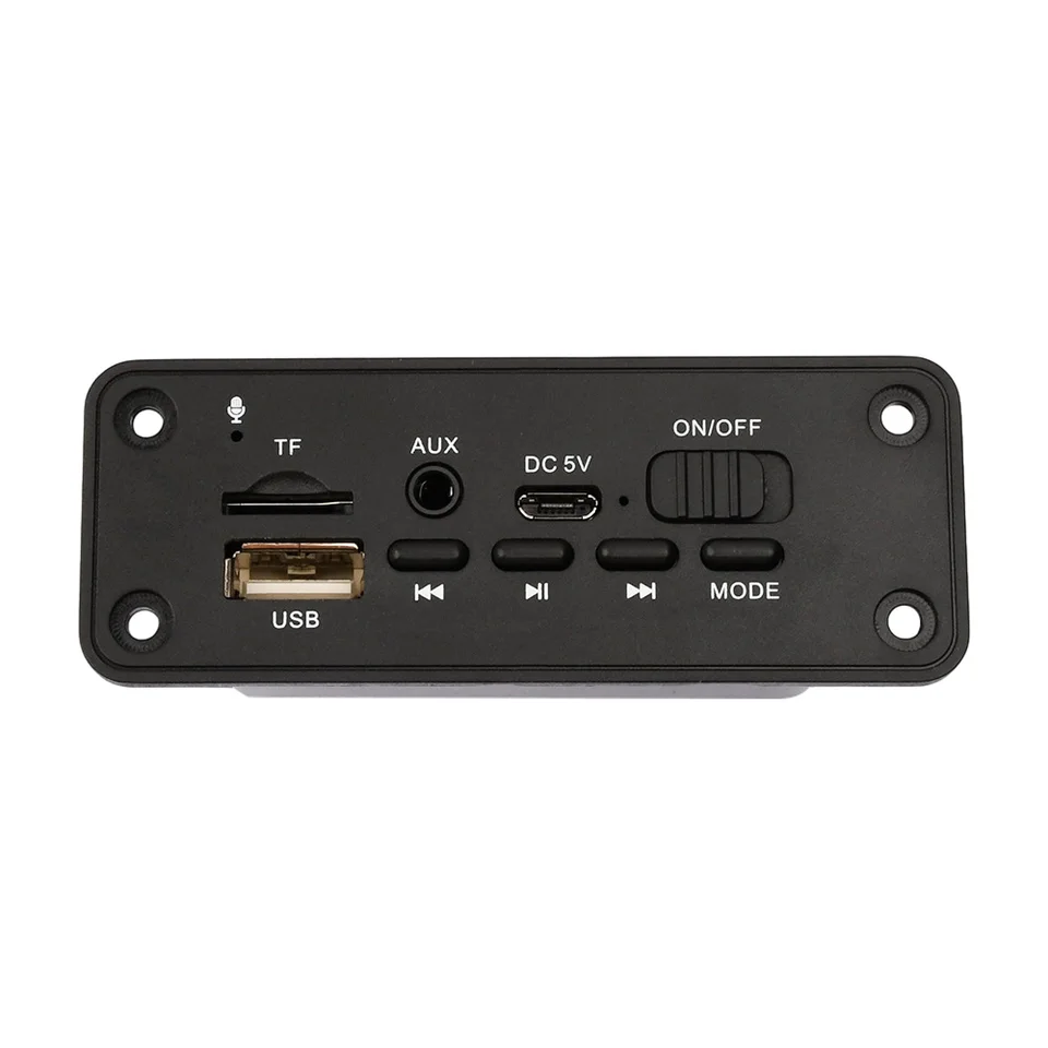 Decoder MP3 Bluetooth 5.0 - Lettore USB, FM, AUX Per Altoparlanti, 7-25V, Supporta FLAC/APE - Foto 6