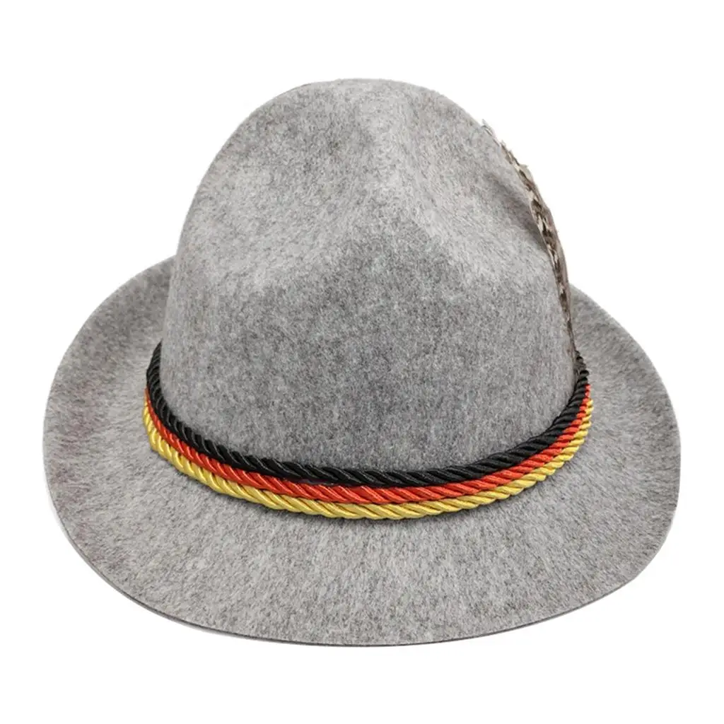 Unisex Novelty Soft Fedora Hat Short Brim Panama with Element