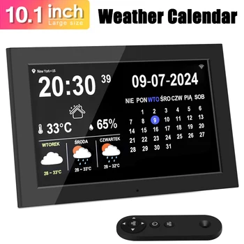 10.1 Inch WIFI Digtial Calendar Clock Large Screen Display Time Date Weather Forecast Medicine Time Reminder Dementia Alzheimers 1