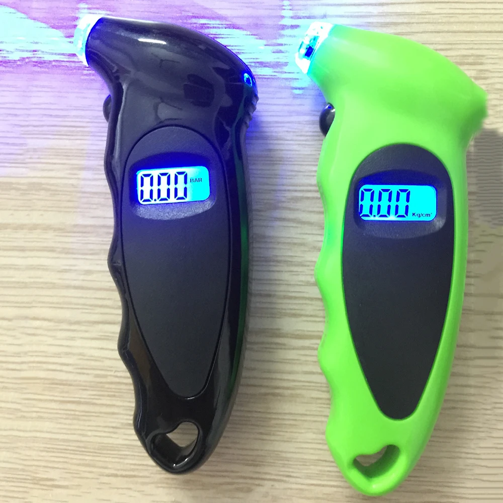 PSI 디지털 자동차 타이어 공기압 게이지 계량기, LCD 디스플레이 압력계, 기압계 테스터, 자동차 트럭 오토바이 바이크용