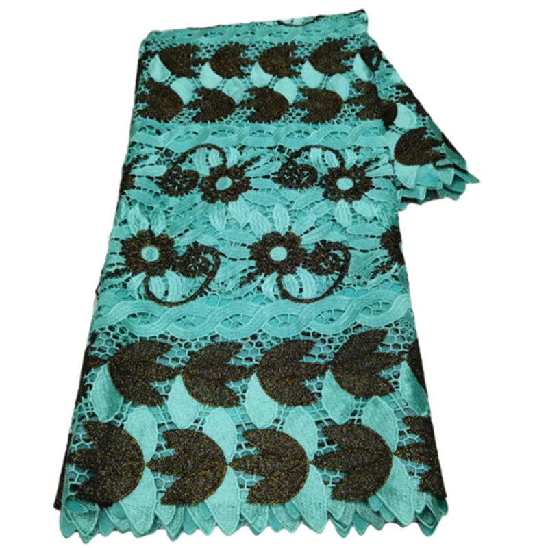 

Африканская Водорастворимая кружевная ткань 2022, Высококачественная Водорастворимая кружевная ткань для рождественского свадебного платья