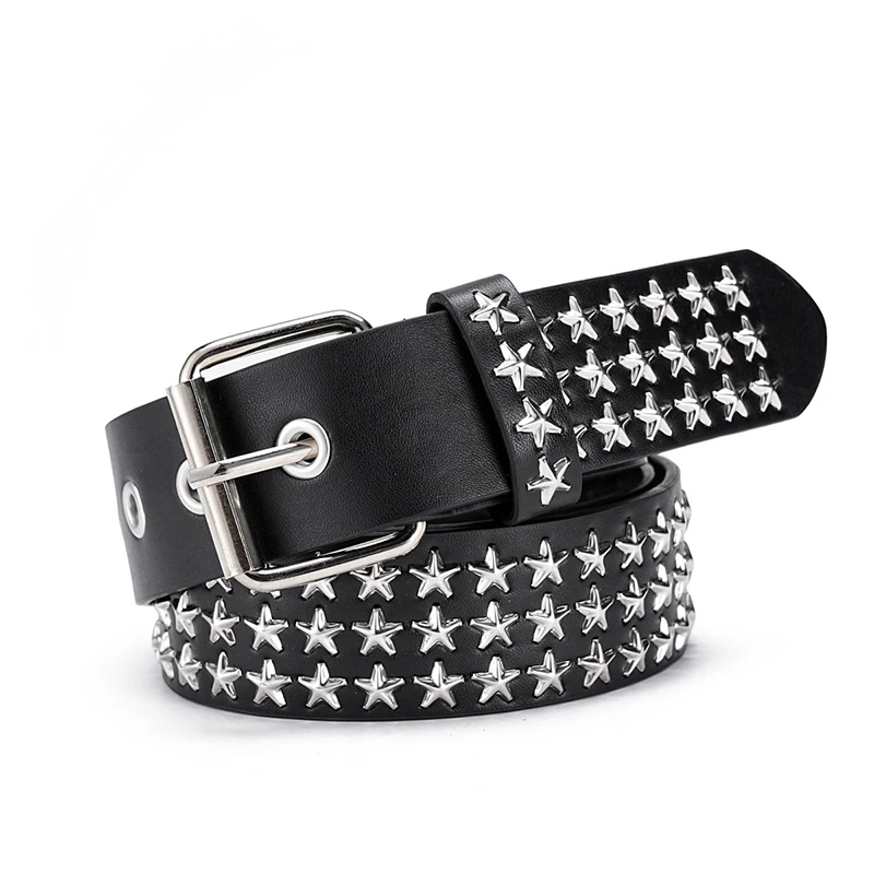 Modischer neuer Bronze-Bullet-Gürtel, Metallgürtel für Männer und Frauen, Punk-Hardware-Jeansgürtel, Y2K-Gürtel, Designer-Gürtel, Damengürtel – Detail 11