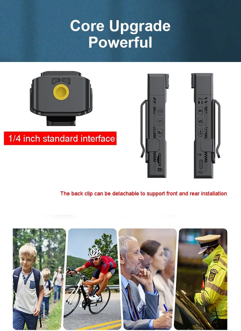 Description Picture 4 of itemNEW WIth Wifi Hotspot Mini Camera 1080P Portable Digital Video Recorder Body Camera Night Vision DVR Miniature Camcorder