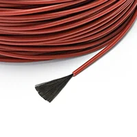 Câble chauffant chaud au sol 12K, 100 mètres, 33ohm/m, fils chauffants en Fiber de carbone, bobine de fil chauffant 5