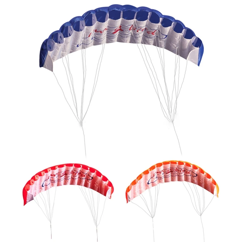 Soft Sport Kite Stunt Kite for Beach for Play Summer Vacation Outdoor Backyard Toy for w/ Dual Line 30m String Family 3