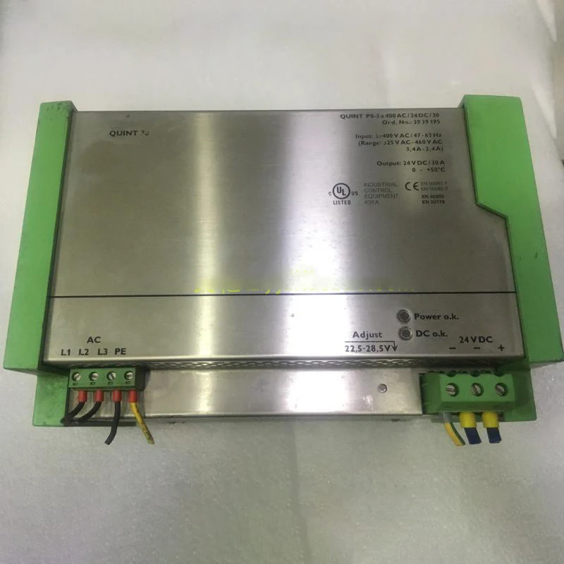 

2939195 QUINT 30 24V30A для Phoenix трехфазный 400V Входная мощность
