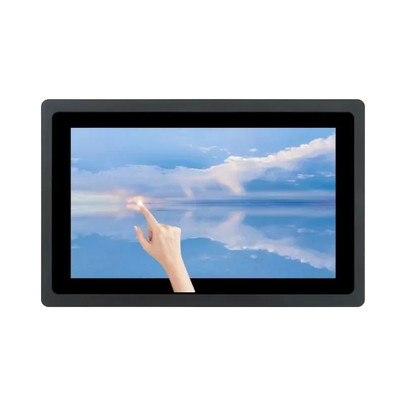 

New arrival Fanless 21.5 inch industrial level waterproof ip65 embedded computer touch panel