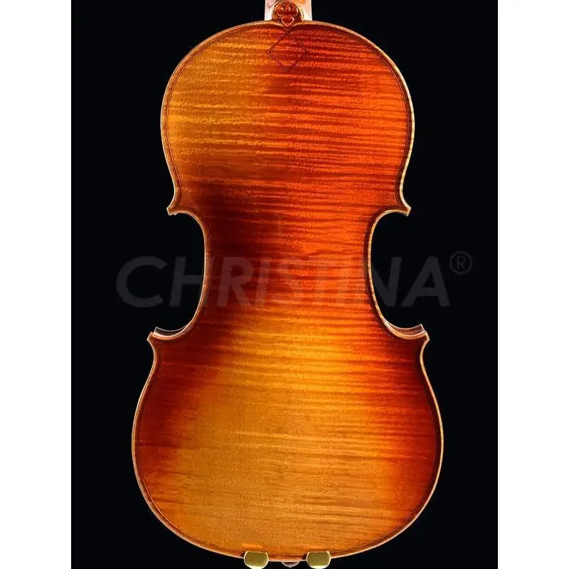 

Итальянская скрипка Christina V10 4/4 Stradivarius 1716 Ретро масляный лак профессиональная для детей и взрослых новички стекло Бесплатная доставка