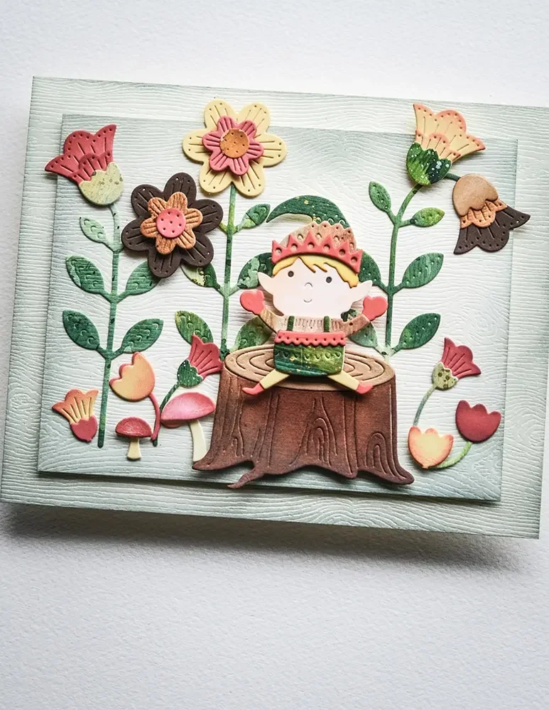 Neue Urlaub Floral Deer Dackel Terrarium Brief Metall Schneiden Stirbt für DIY Dekorieren Sammelalbum Papier Karte Album Handwerk – Detail 7