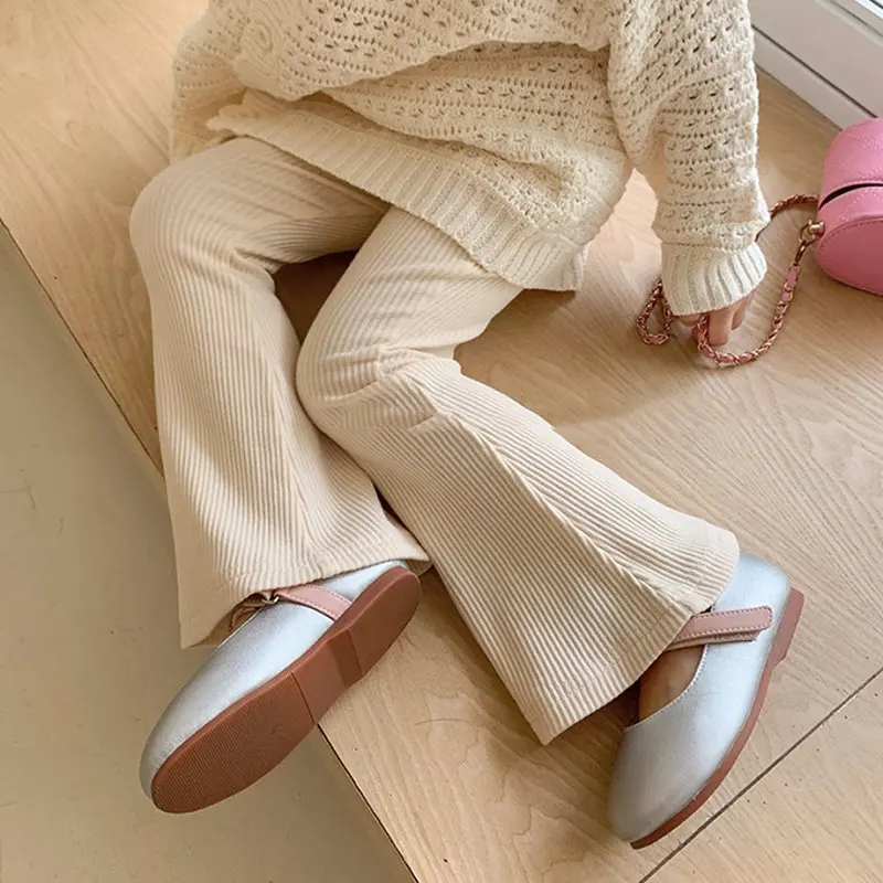 

Toddler Kid Baby Girls Clothes Spring Autumn Infant Girls Pants Elegant Fashion Flares Pants New Childrens Bottoms Trousers