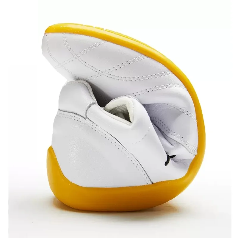 Martial Arts Shoes for Male Female Cowhide