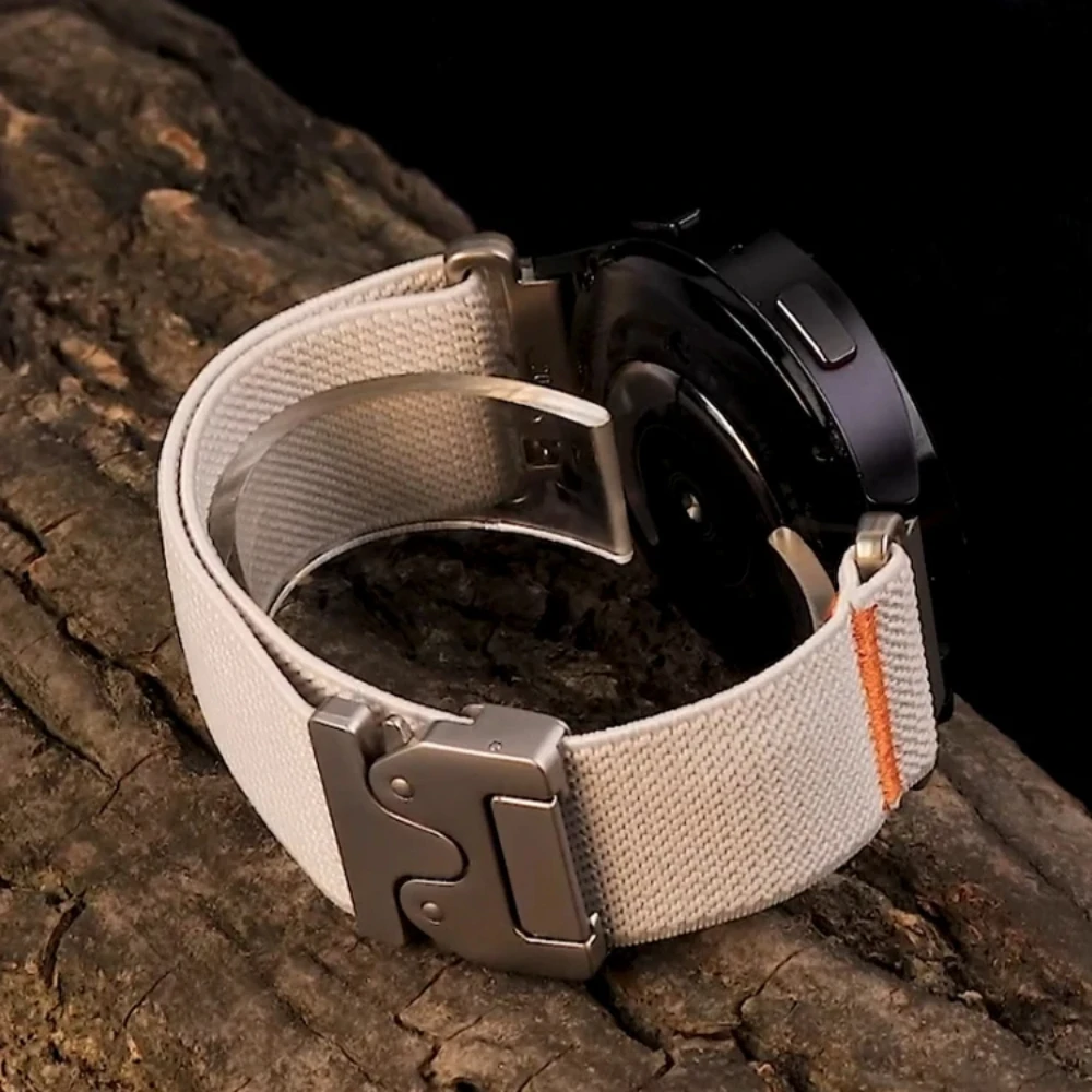 Versatile 22mm Nylon Strap - Elastic Replacement Bracelet Belt