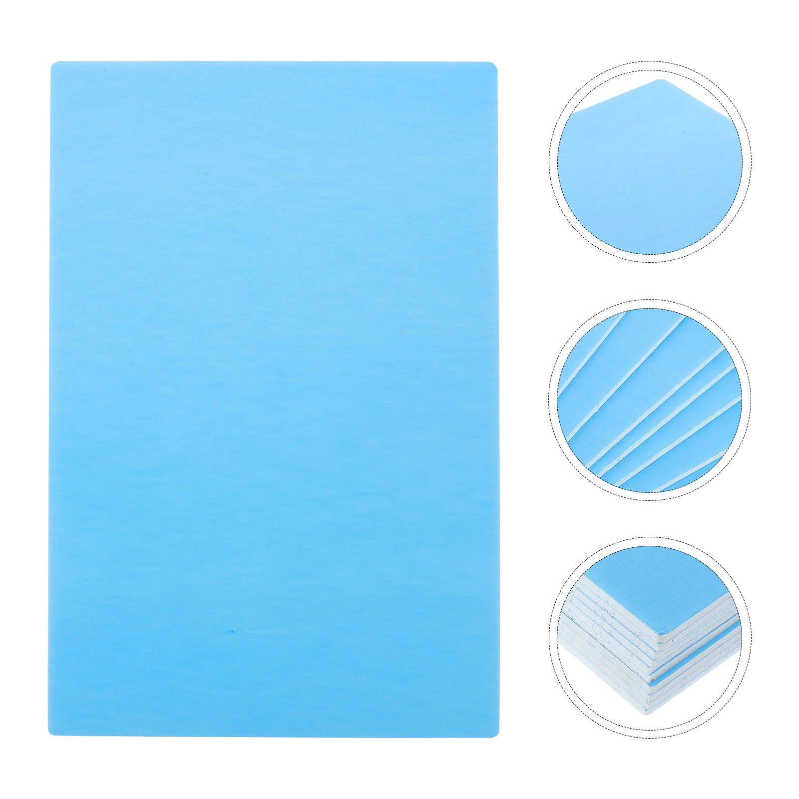 

10 Pcs Blank Foam Board Boards for Projects Craft Core Poster Foams DIY Large Small
