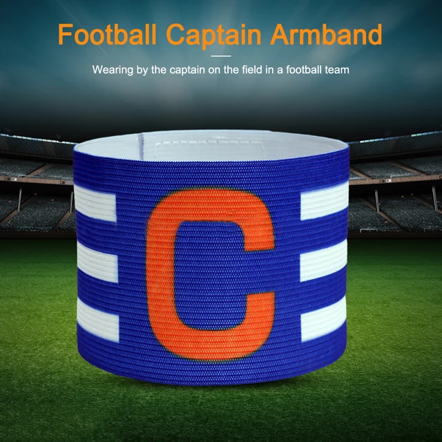 6 Pièces Capitaine Brassard Football Sport Nylon Football
