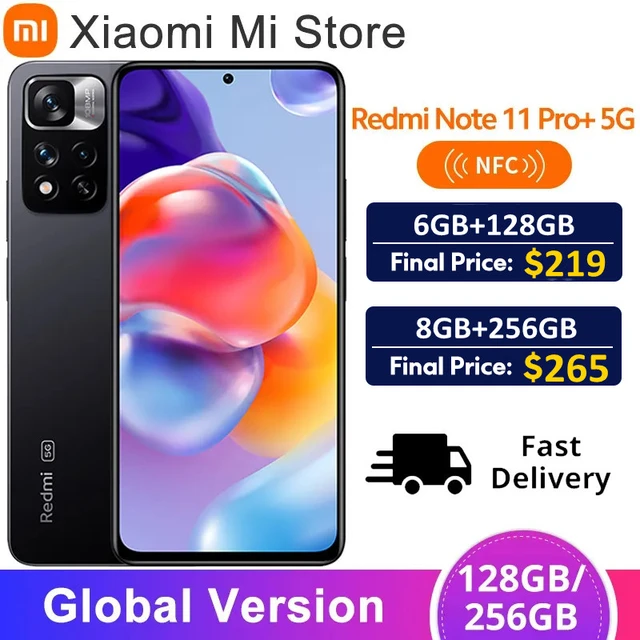 Versione globale Xiaomi Redmi Note 11 Pro + 5G Plus 128GB/256GB Dimensity  920 120W Note 108MP fotocamera NFC 11 Pro Plus 5G - AliExpress