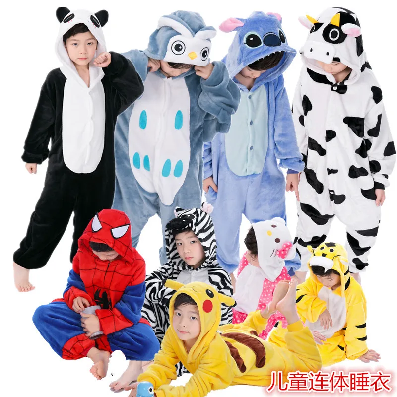 

Cartoon One-piece Animal Pajamas Adult Children Autumn Winter Sky Dragon Tianma New Couple Homestays Halloween Cosplay Costumes