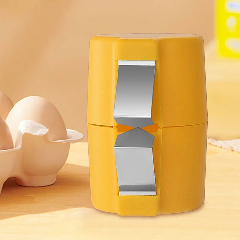 Egg Opener Cube Egg Seperator Shell Breaker Kitchen Gadgets Tools For Cooking Camping