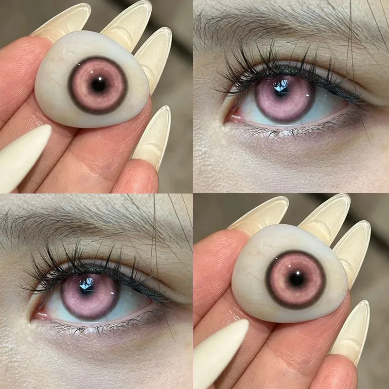 Contact Lenses JeweLens Cosplay Myopia Color Contact Lenses Anime Pupil 1pair 6months