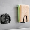 304 Stainless Steel Kitchen Sponges Holder Self Adhesive Sink Drain Drying Rack Bathroom Accessories 6