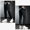 Autumn Winter Men's Stylish Thermal Corduroy Pants Comfortable Plush Narrow Leg Trousers Daily Elastic Waist Straight Leg Pants 4