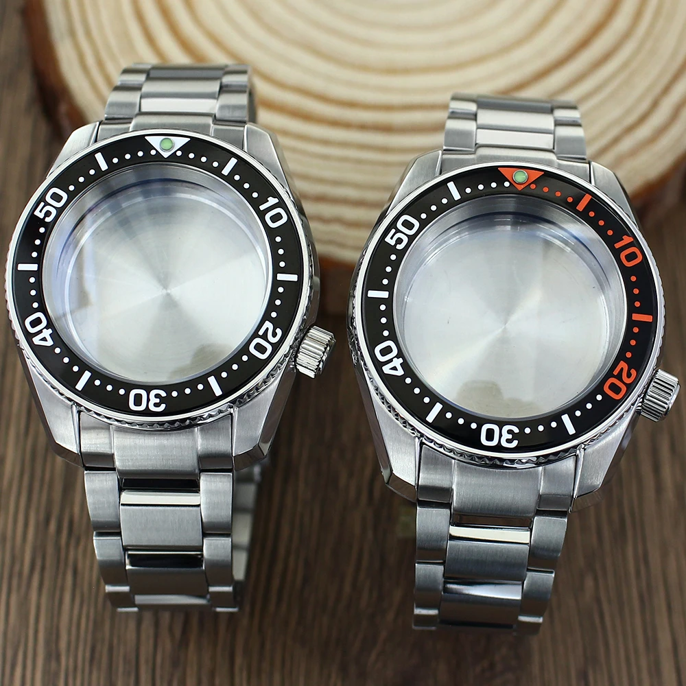 42mm Herrenuhr NH36 Gehäuseband 316L Edelstahl für NH34 NH35 NH36 Uhrwerk 28,5mmZifferblatt Saphirglas modifizierte SPB185 Teile