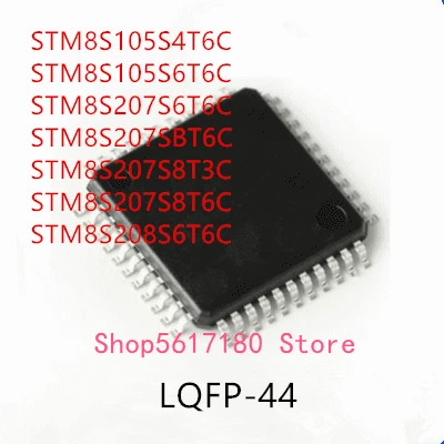 

10 шт. STM8S105S4T6C STM8S105S6T6C STM8S207S6T6C STM8S207SBT6C STM8S207S8T3C stm8s207s8s6c STM8S208S6T6C IC
