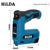 HILDA Air Nail Gun Furniture Pneumatic Gun Wood Frame Stapler Pneumatic Tool Power Tools with 2000pcs Staples 3
