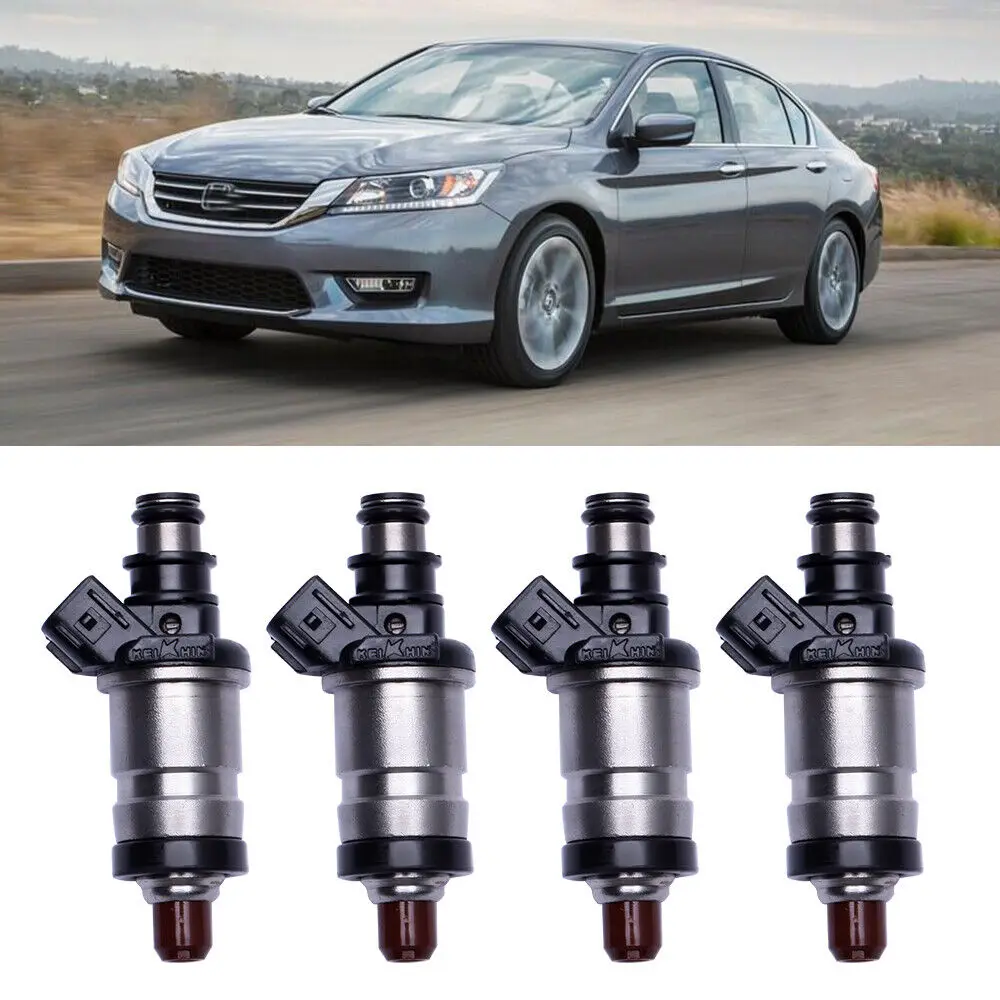 

LAICY 4PCS For Honda Acura Integra Accord Civic EX SI Vtec 06164P2J000 Fuel Injectors 842-12192 Car Auto Accessories