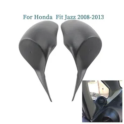 2PCS for Honda Fit Jazz 2008-2013 Car Tweeter Refitting Audio Door Angle Gum Speaker Cover Boxes Mounts