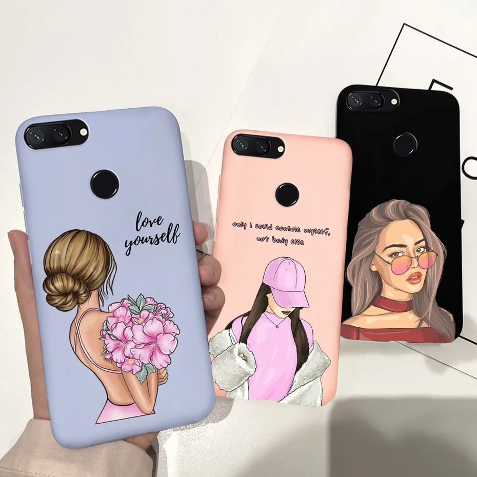 Lovely Print Soft Silicone Phone Case - Stylish Protective Back Cover with Bumper