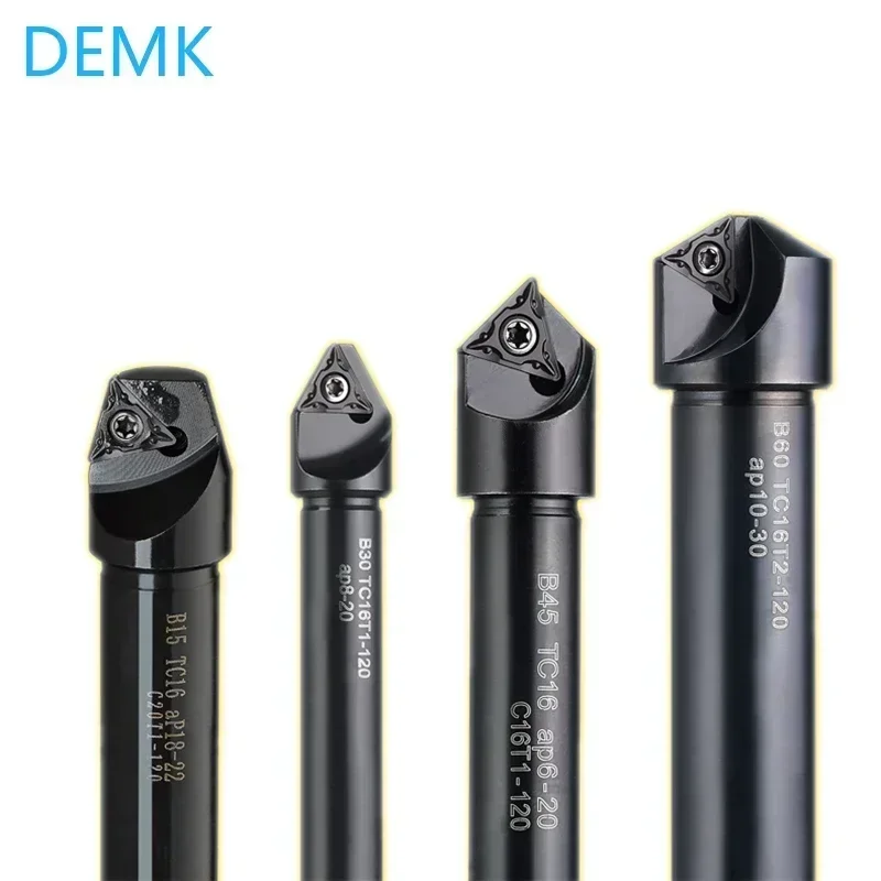 B15-B60 TC AP C20-20 C16-16 Chamfering cutter Countersink Bar Indexable Chamfer Milling Cutter Tool Holder spring collet tool holder collet chuck lathe tool holder spring collet chuck collet chuck holder lathe tool wrench nut collet collet clamping tool collet block holder