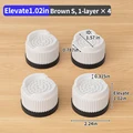 White Round S 4pcs