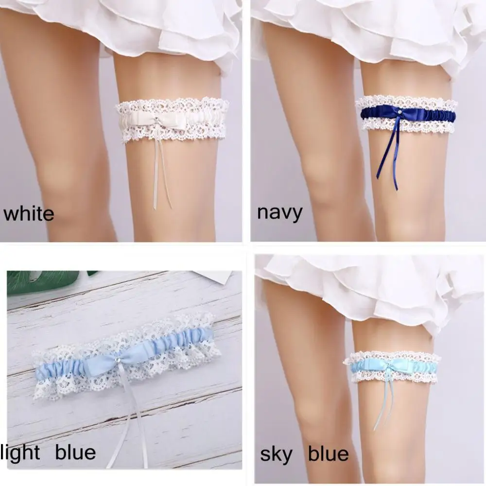 Garter Belt Leg Garter Sexy Bow Princess Cosplay Wedding Party Bridal Lace Floral
