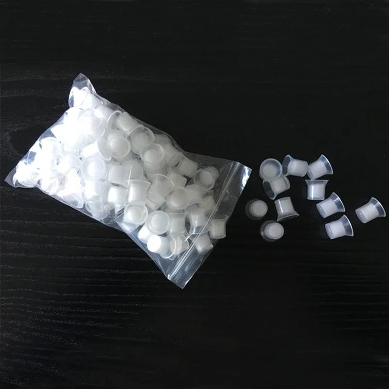 

Одноразовые чернила для татуировки, кольцо, инструмент с губкой, микроблейдинг, пигмент, держатель чернил, постоянный макияж