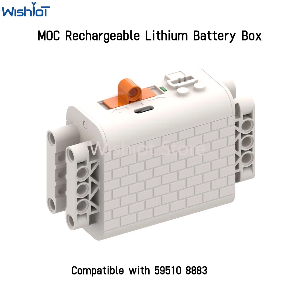 Lithium Battery Lego Aaa Battery Box MOC Rechargeable Lithium AA