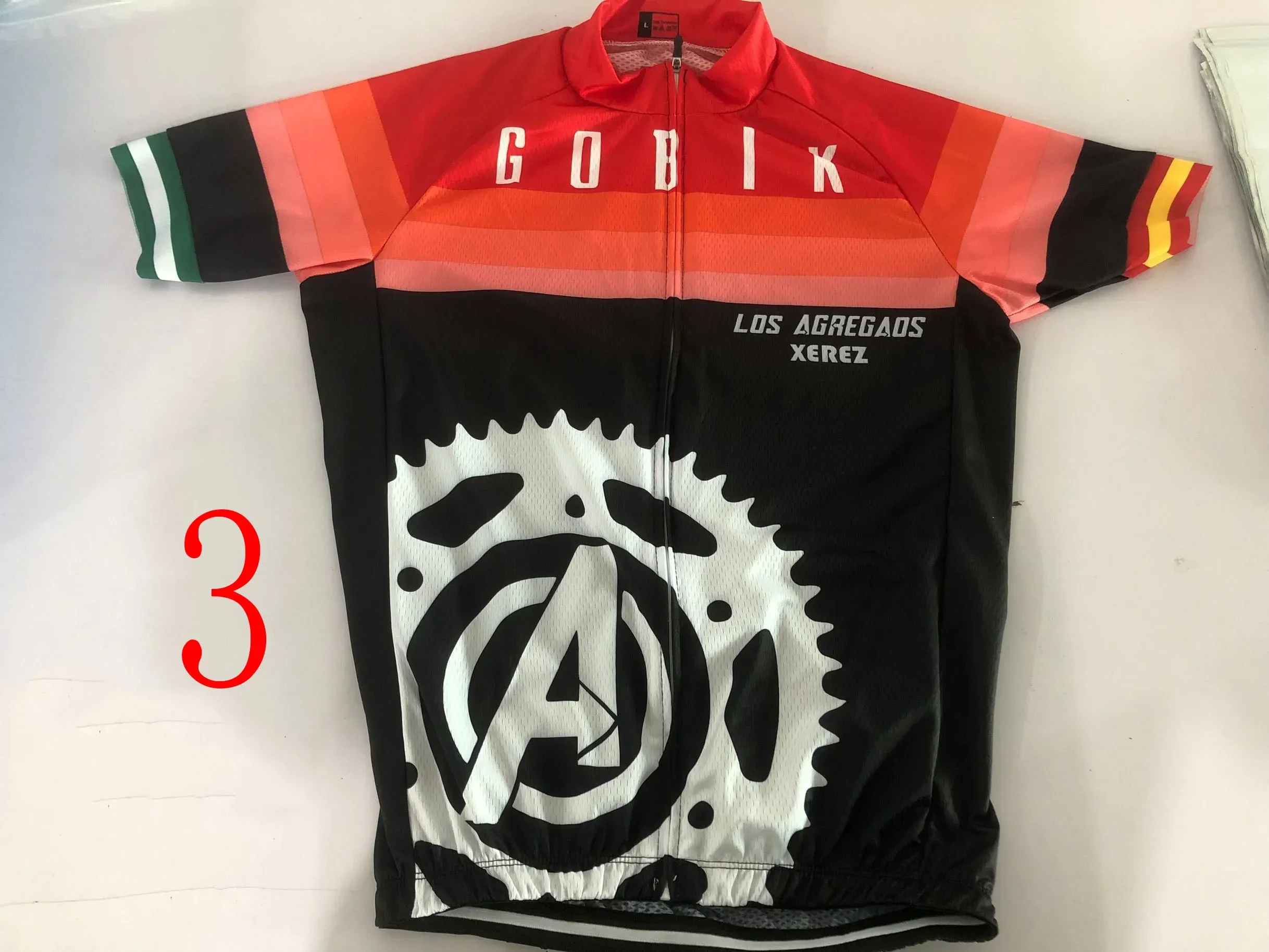 Maßgeschneiderte Sport-Reitbekleidung Radtrikot für Herren/Damen/Kinder, Hohe Qualität, Kostenloses Design – Detail 15