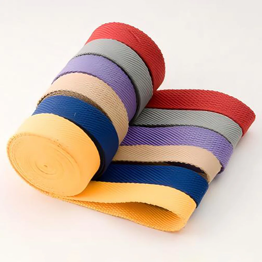 Chainho,Solid Color Backpack Strap,Polyester/Cotton Canvas Webbings,High Tenacity,Handmade DIY Material,5 Yards,Width 20mm,25ZD4