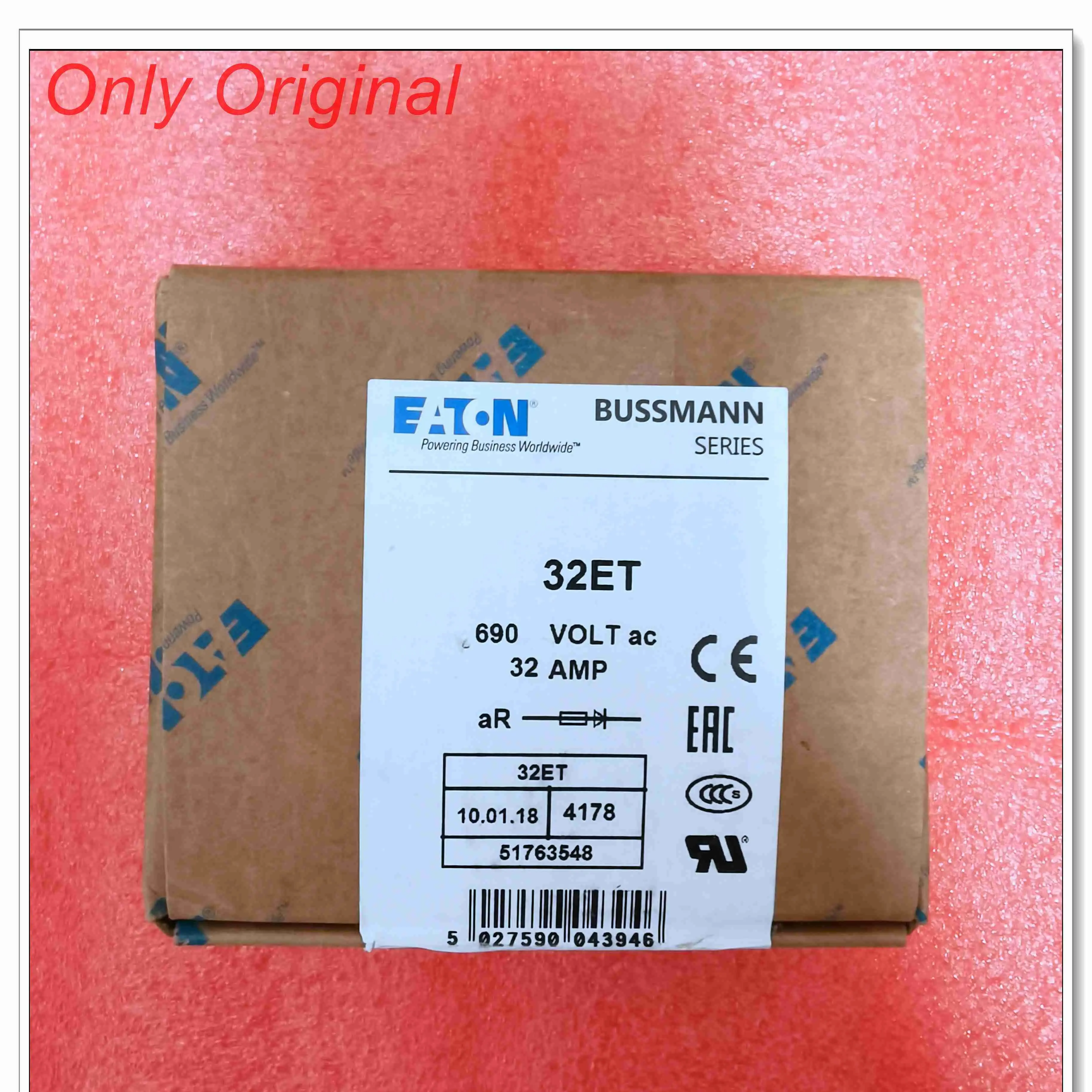 

original BUSSMANN Slow melt fuse BS88: 4 25ET 25A 32ET 32A 35ET 35A 40ET 40A 45ET 45A 56ET 56A 63ET 63A 80ET etc Fuse