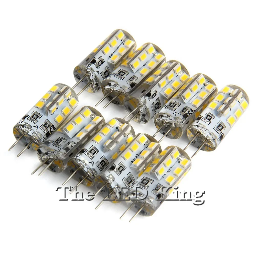 밝기 조절 LED 램프 G 4 AC DC 12V 220V 3W 9W 12W 15W SMD 3014 24 48D LED 전구, 미니 G4 360 빔 각도 할로겐 조명 교체 10 개