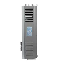 Chauffe-eau instantané en acier inoxydable au propane/gaz GPL 6-18L, chauffe-eau sans réservoir portable mural au gaz GPL pour propane/butane 4
