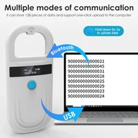 Pet ID Chip Digital Scanner USB RFID Dog Cat Animal Handheld 134.2KHz Identification Tag Card Reader Chip 3