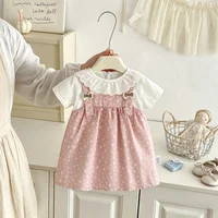 Baby Girl Dress Summer Flower Cute Cotton Girl Dress Cute Beach Casual Baby Dress Baby Girl Clothing 1