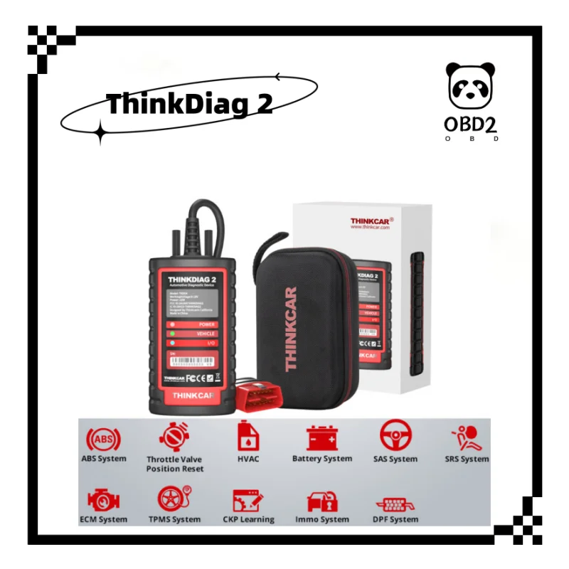 

ThinkDiag 2 все программное обеспечение, 1 год бесплатного обновления, автоматический диагностический инструмент, поддержка кодирования CAN FD ECU, активный тест, сброс 16, Thinkdiag2