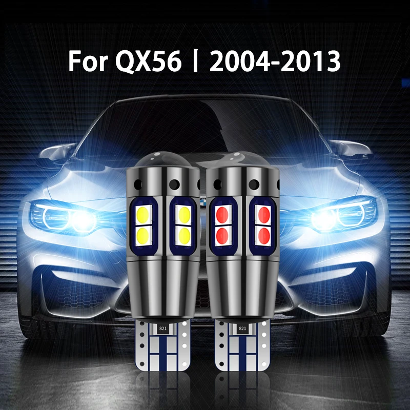 

2pcs LED Turn Signal Light For Infiniti QX56 Accessories 2004 2005 2006 2007 2008 2009 2010 2011 2012 2013