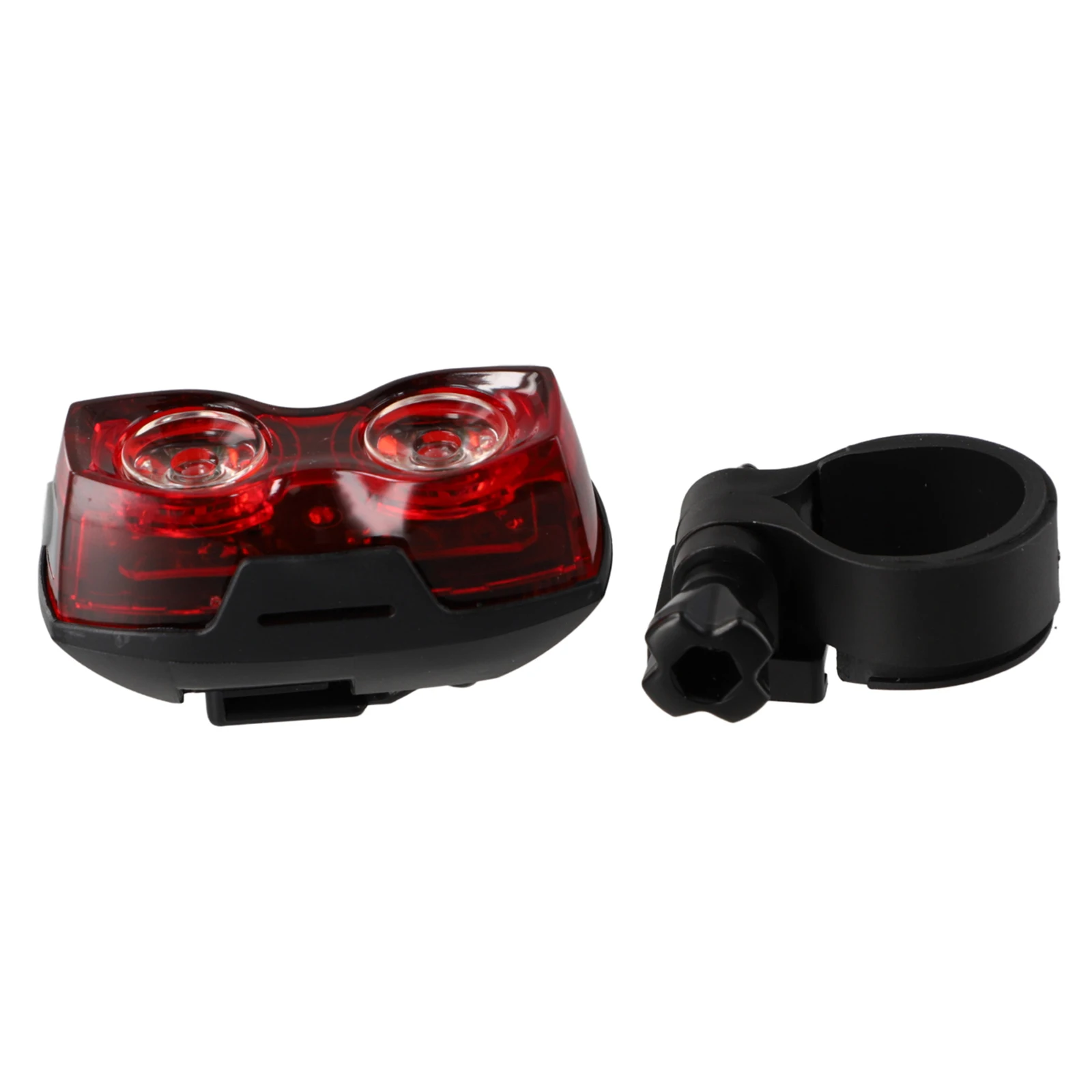 

Bike Tail Light Black and Red Bike Tail Light Suitable for Mountain Bikes Horizontal or Vertical Mounting Option