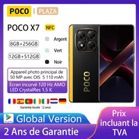 POCO X7 5G，NFC，Smartphone，Dimensity 7300-Ultra，1.5K 120Hz AMOLED Display，50MP Camera，IP68 Dust and Water Resistance，Charger Not Included