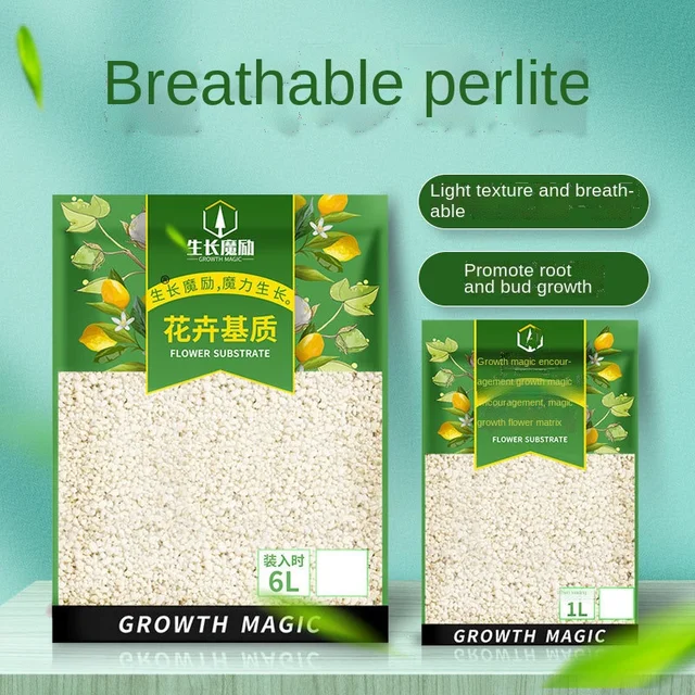 100G (1L) Perlite Pellet Konfigurálja A Tápanyag Talajnövény Óvodáját, Laza Talajszubsztrát Kerti Bonsai -Hoz